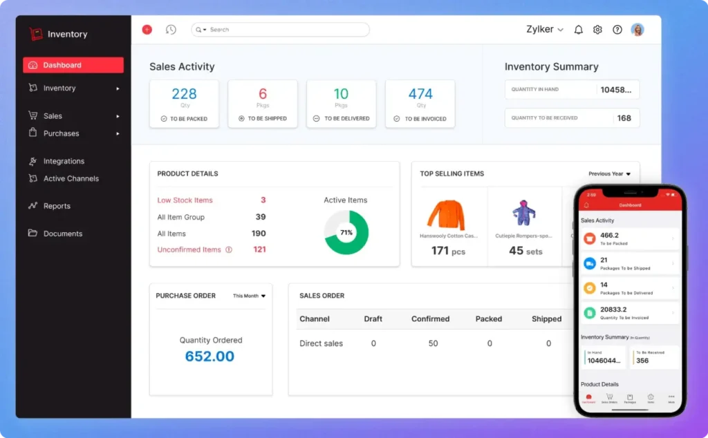 Zoho Inventory