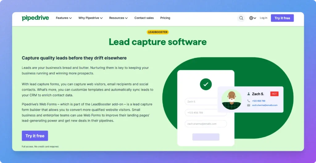 lead capture
